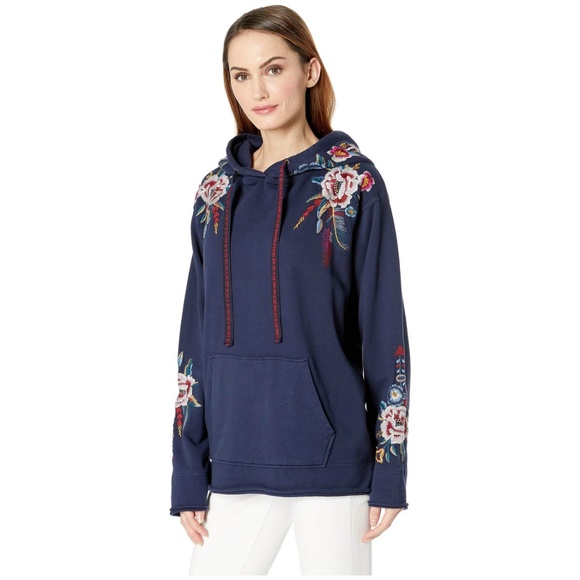 Sold Johnny Was Darielle Embroidered Hoodie - Picture 2 of 6